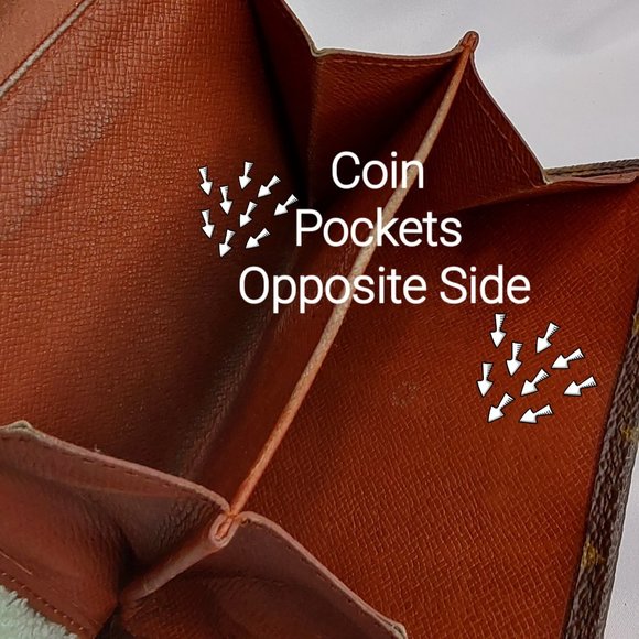 'LOUIS VUITTON' 'PORTEFEUILLE 'ELISE' TRIFOLD LEATHER MONOGRAM WALLET & BOX SET - Picture 8 of 16